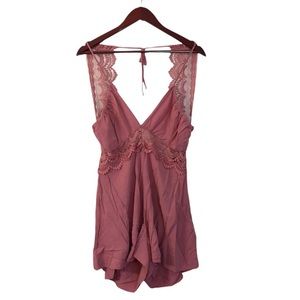 Rue21 Pink Lace Romper